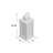 10.75'' H Tabletop Lantern with Candle Included