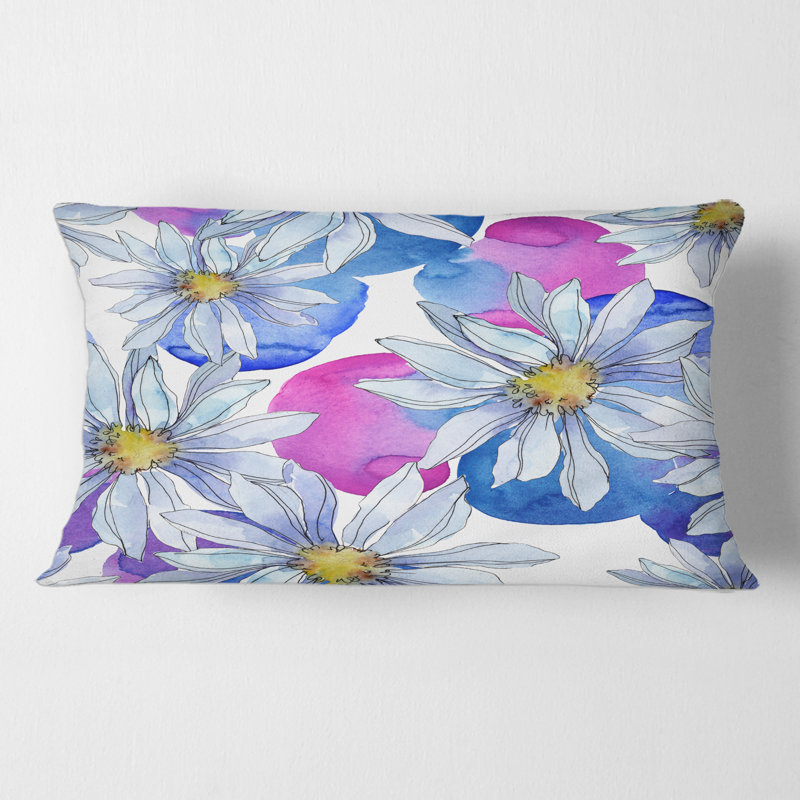 Floral Throw Pillow