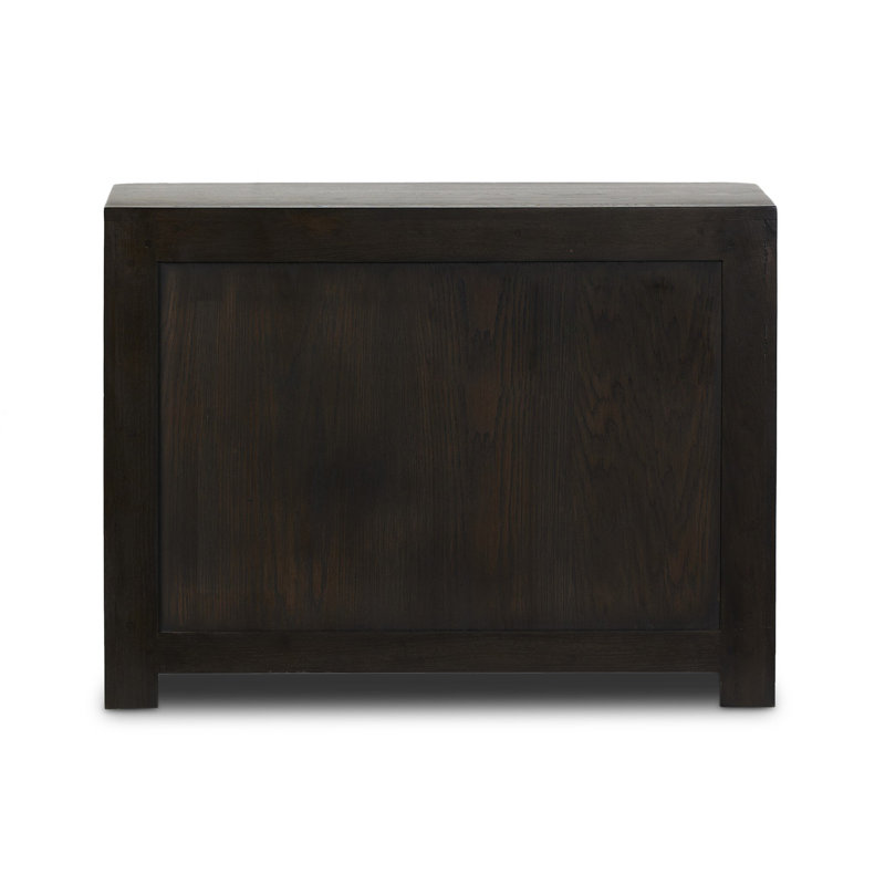 BRUCE 3 - Drawer Solid Wood Nightstand