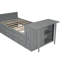 Lit plateforme multifonctionnel en bois-1058605124