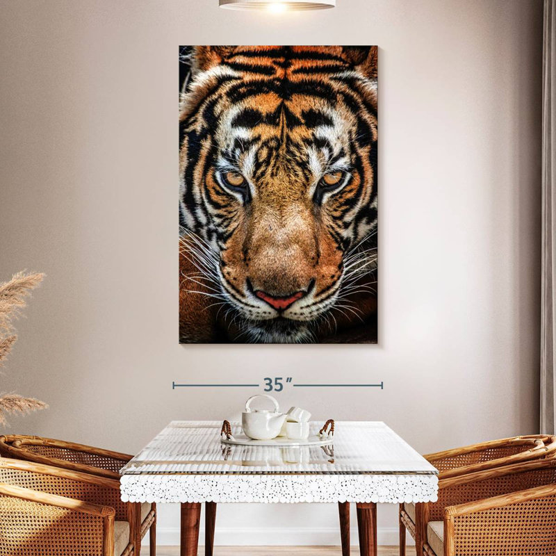 Brampt Siberian Tiger, 51" H x 34" W