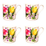 Tulip Figlia Bone China Mugs