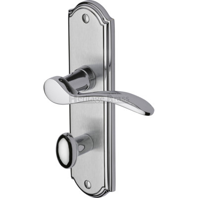 Heritage Brass Heritage Door Handle for Bathroom Howard Design