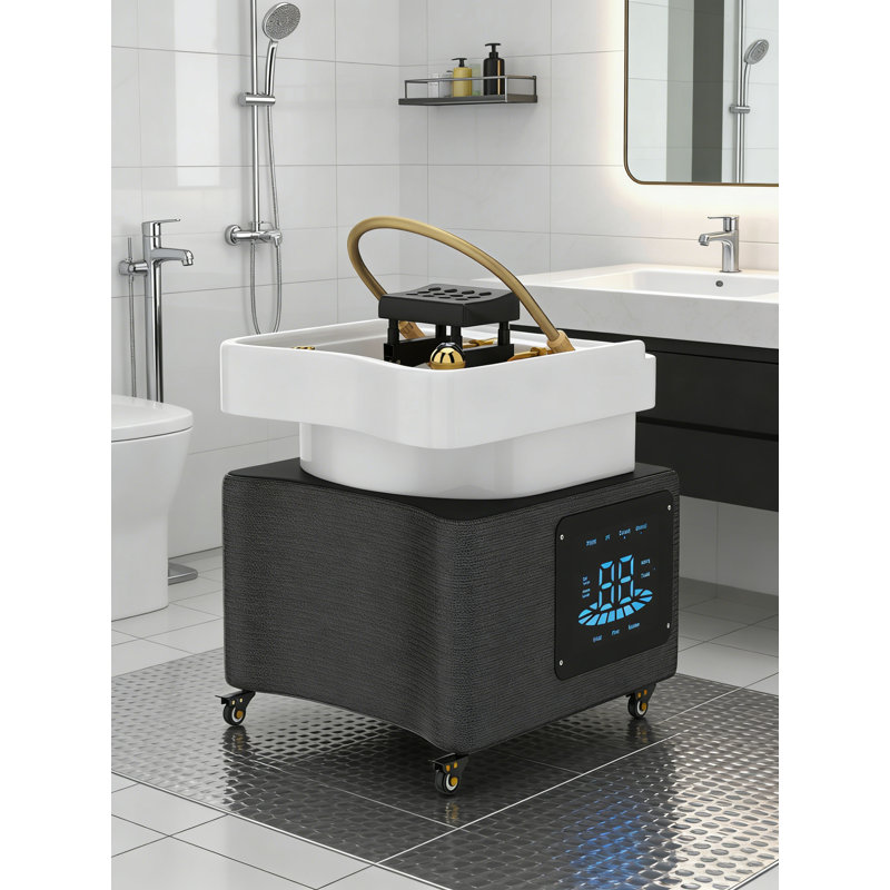 Équipement de spa Waterfall Head, bol à shampooing avec système de température constante