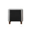 Table de chevet Cleo Grey Boucle
