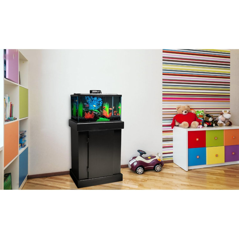 10 Gallon Aquarium Fish Tank Kits, Includes LED Lighting And Décor (Amazon Exclusive)
