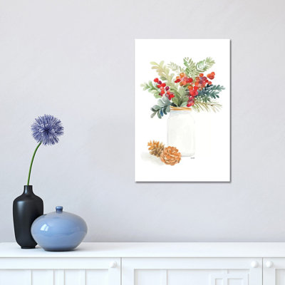 «Mason Jar Of Christmas» par Lanie Loreth - peinture sur toile tendue