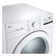 LG 7.4 Cu. Ft. Vented Electric Stackable Dryer with Ultra Large Capacity and Sensor Dry, White.