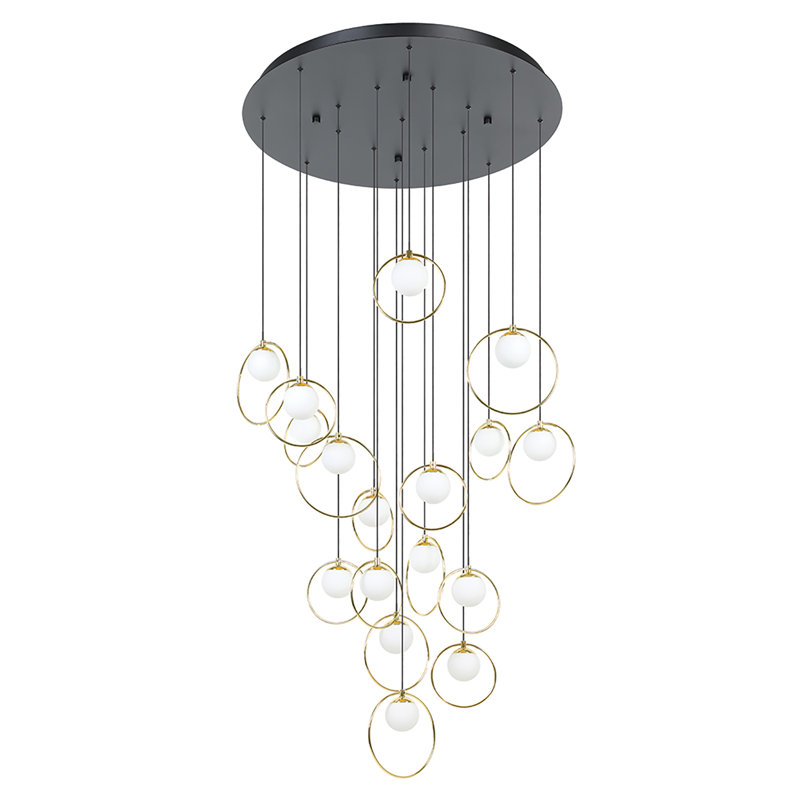 Luminaire suspendu à DEL à 7 niveaux Avard