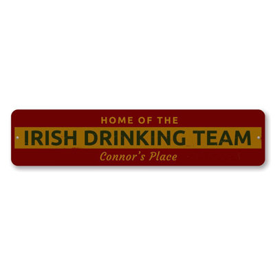 Plaque irlandaise irlandaise
