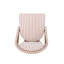 Chaises d'extérieur françaises (ensemble de 2) - Cadre en rotin et aluminium pe, finition en bambou-1636831814