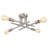 Eirann 4 Light Dimmable Sputnik Linear Chandelier Semi Flush Mount Chandelier for Living Room Dining Room Foyer-1108115175