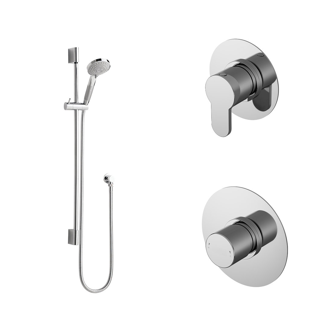 Mixer Shower with Handheld Shower Head