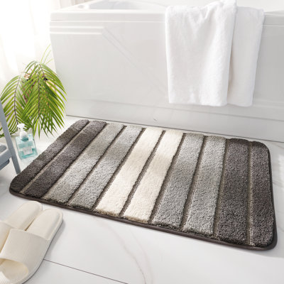 Danimir Microfiber / Microsuede Non-Slip Bath Rug