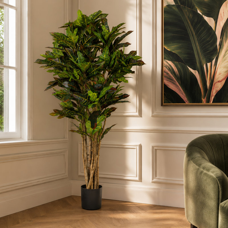 Angalee 150cm Faux Palm Tree in Pot Liner