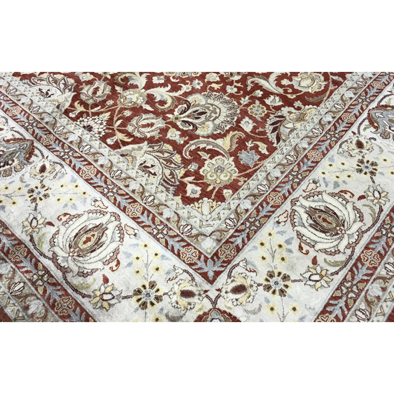 One-of-a-Kind 9'2" X 12' Wool Area Rug in Red