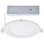 12 Watt LED Direct Wire Downlight Edge-Lit 6-Inch CCT Selectable Round Remote Driver-562753369