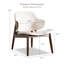 Fauteuil d'appoint Gateshead
