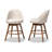 Hendrikus Swivel Upholstered Counter Stool with Solid Wood Frame-478476484-499420246
