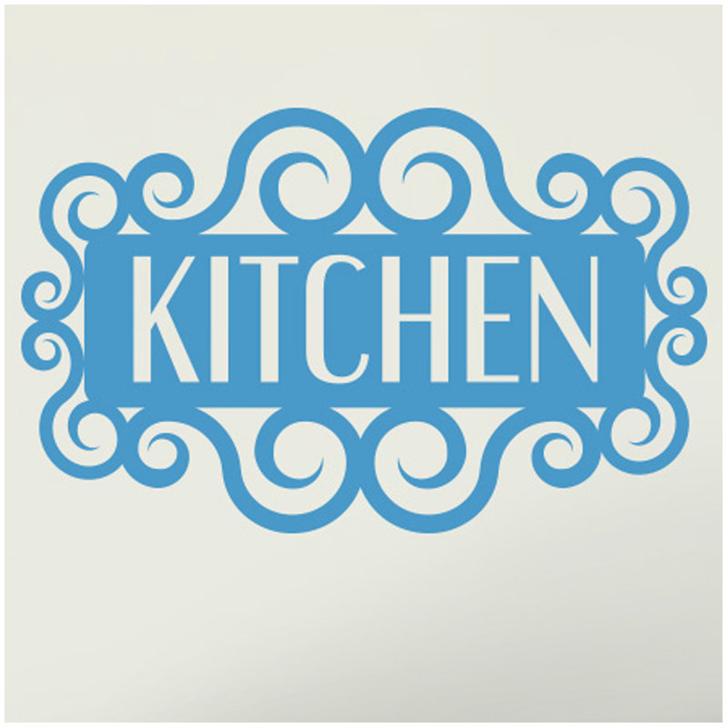Wall Decal, Large, Blue