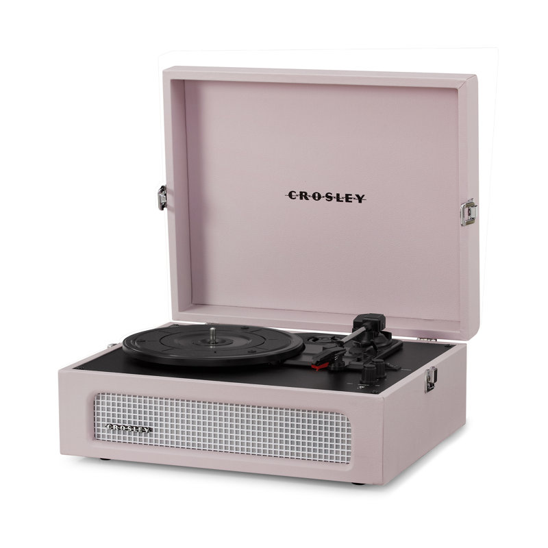 Voyager 3 - Speed Turntable Decorative Record Player with Bluetooth, Amethyst