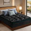 Surmatelas à double couche en mousse viscoélastique de 4 po avec viscose dérivé du bambou, 2 po, plateau-coussin moelleux, mousse viscoélastique rafraîchissante de 2 po pour soulager les maux de dos-227490527-227490523