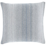 Sterling Stripe Linen Blue Sham