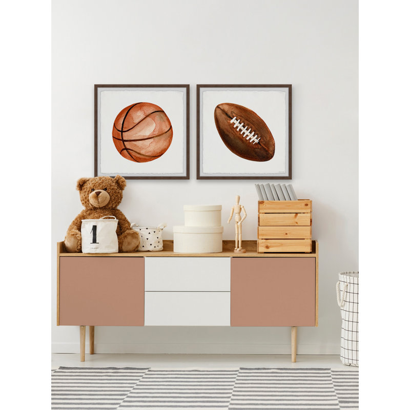 «Leather Leather Balls Diptych», ensemble de 2 pièces encadrées
