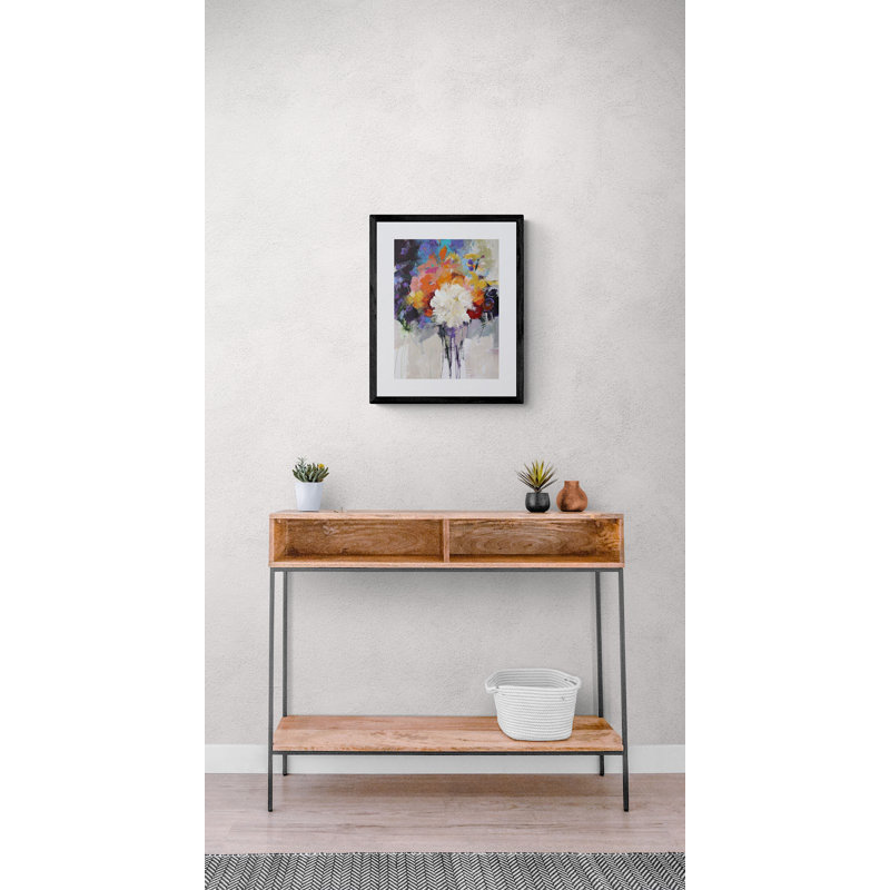 Hello There Print by Elizabeth Chapman, 32" H x 24" W, Black Framed Canvas