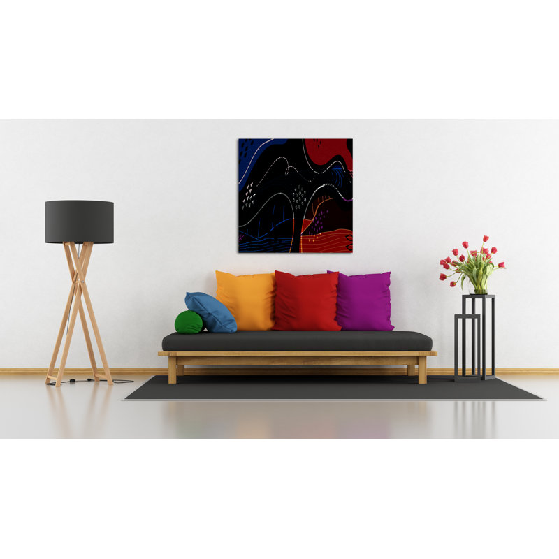 A Path Well Chose 367 - Impression sur toile tendue, H 8 po x l 8 po x P 1,5 po