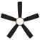 Odyssey 5- Blade Smart Flush Mount Ceiling Fan with Remote Control and LED Light Kit Included