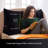 Sit-up Back Comfort 100% Cotton Velvet Wedge Headboard Reading Pillow with Removable & Washable Cover Compression-101771471-101499144