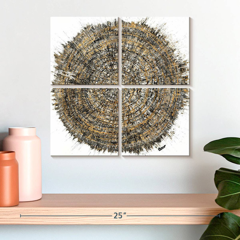 Mysterious Tree Ring, H 18 po x l 18 po