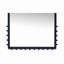 Miroir pleine grandeur, cadre en fer
