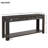 Console Table/Sofa Table with Storage Drawers and Bottom Shelf for Entryway Hallway-384889428