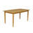 Clift SCAN 6-8 Person Extendable Dining Table, 70,87"/86,22", Solid, Oak Lacquered