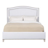 Caroline/Casey Queen Upholstered Low Profile Panel Bed