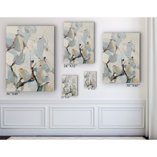 Charlton Home® Wind And Pear Tree On Canvas Print & Reviews | Wayfair