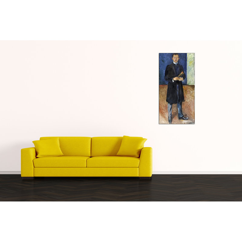 Edvard Munch - Wrapped Canvas Painting, 100cm H x 50cm W x 1.8cm D