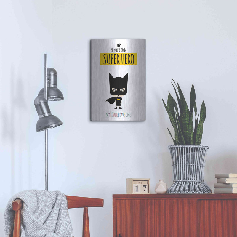 'Superhero One' by Ayse, Metal Wall Art, 16"x24", 24" H x 16" W