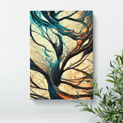Branches of a Tree Abstract No.5 - Wall Art
