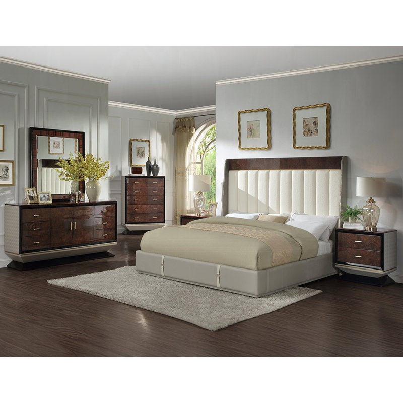 Ensemble de chambre à coucher 5 pièces Jamonica