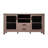 Engineered Wood Buffet Sideboard Storage Cabinet With 2 Drawers, Doors-2133631502