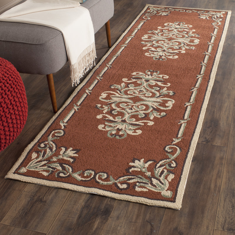 Rockingham Hand Hooked Performance Oriental Rug, Runner 2'6" x 8'