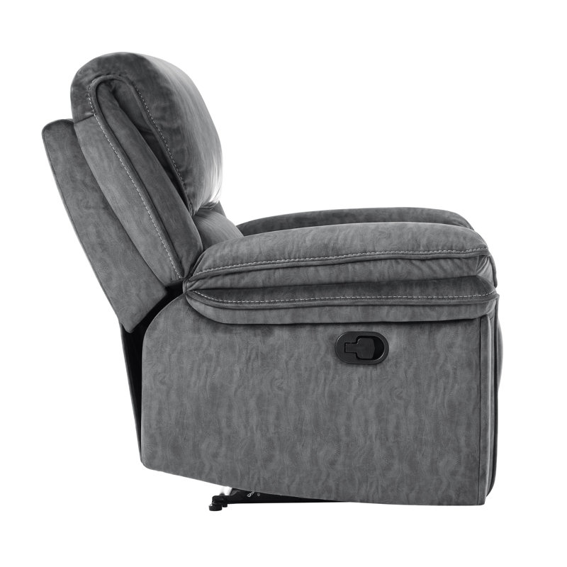 Fauteuil inclinable manuel en microfibre Senai