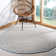Hallmark Hand Woven Jute/Cotton Geometric Rug in Silver/Natural