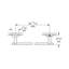 Porte-serviettes mural Essentials Cube 24 po-619634105
