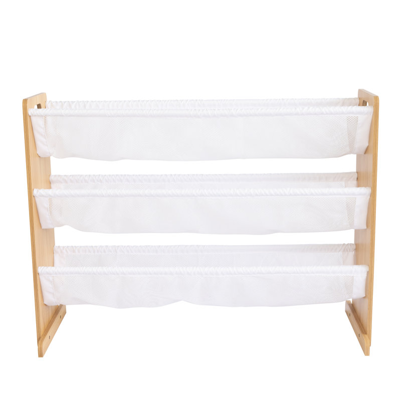 Organisateur 3 niveaux Ebern Designs, Bois naturel