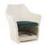 Fauteuil d'appoint rembourré en tissu d'ameublement de style moderne Mid-Century 2 en 1 Pet Furniture