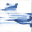 "Classic Blue" par Chris Paschke, ensemble de 4 toiles de 14 x H 14